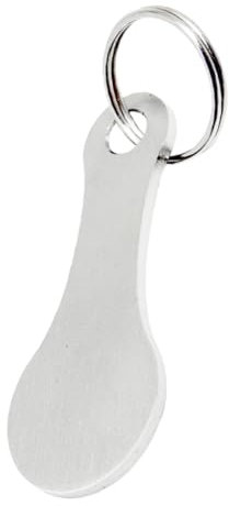 NAMOARLY Stainless Steel Shopping Trolley Token Keyring Portable Cart Coin Keychain for Uk Shopping Carts Durable and Practical Everyday Use