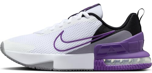 Nike Workout-Schuh Nike Air Max Alpha Trainer 6 Workout-Schuh Für Herren, White/Wild Grape-Black-Cement Grey, FQ1833-103, 44 EU (10 US)