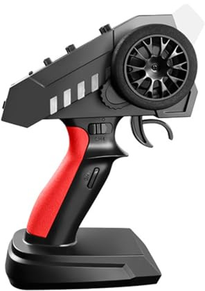 Plyisty 2,4Ghz 6CH Precisionssändare för Fjärrstyrda Bilar, Båtar, Tankar med Lättgruppskontroll för Proffsspelare - ABS-material