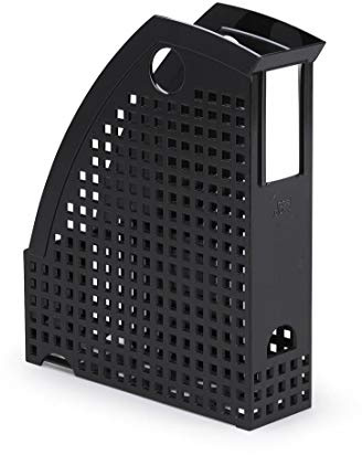 Durable 1701625060 Fichier Magazine Tendance pour Magazines Et Brochures, 6 Pièces, Noir