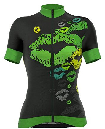 UGLY FROG Damen Radtrikot Kurzarm Trikot Fahrradbekleidung Fahrradtrikot Bikeshirt Fahrrad Trikot