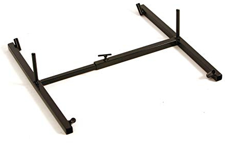 Delta McKenzie Heavy Duty 3D Archery Target Stand - Adjustable Steel Mount 15-26 - Powder Coated Weather Resistant - Compatible with Most Hunting Practice Targets - USA Made