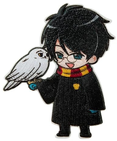 Mono Quick Harry Potter Applikationen, Bügelbild, Patches, Aufnäher, Aufbügler - Hermine, Ron (16088 - Harry Potter)