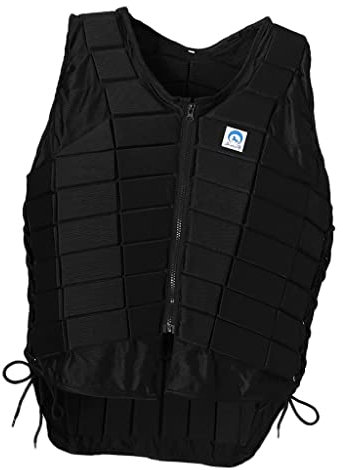 pistro EVA Equitazione Equestre Body Protector Gilet Protettivo Nero - Uomini XXL