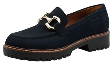 Tamaris Pantoufles Plates pour Femme, Bleu Marine, 38 EU