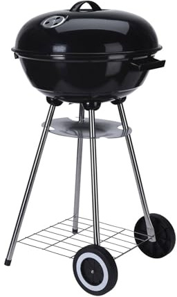Well Home Barbacoa con ruedas tipo bowl Ø47cm