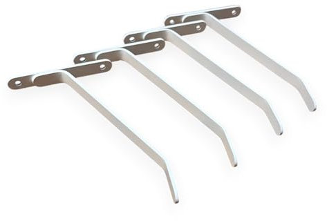 Lot de 2 supports pour étagère de radiateur sans perçage