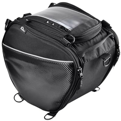 Sacoche Reservoir Moto pour Xmax 125 250 300 400 NMAX 125 155 160 TMAX 500 560 Sac De Rangement pour Bagages Et Outils Avant 15 L Sacoche De Réservoir Tunnel pour Scooter Sac à Outils Moto(Type B)