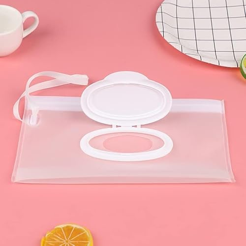 Custodia da viaggio per salviette per bambini, mantiene le salviette umide, set di supporti per salviettine umidificate, portatile, da viaggio, ricaricabile, contenitore impermeabile con salviettine e