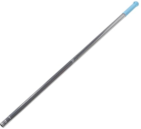 Healifty Palo de Escoba de Acero Inoxidable de 19 Mm de Diámetro, Mango de Repuesto Fácil de Instalar para Cabezal de Escoba Rendimiento Consistente Color Aleatorio