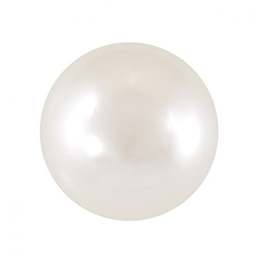 Studex Sensitive Large 10mm White Faux Pearl Gold Plated Stud Earrings