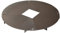 Longhorn-BBQ Feuerplatte • Grillplatte • Plancha - Passend für 60cm & 80cm Feuerschale