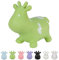 Hoppimals Tootiny Hüpftier, Hüpftier ab 1 Jahre & Hüpftier ab 2 Jahre, Hüpfende Kuh, Für Gymnastik & Geschicklichkeit für Kinder, Verpackt im Geschenkkarton, inklusive Pumpe - Baby-Hüpfer GRÜN