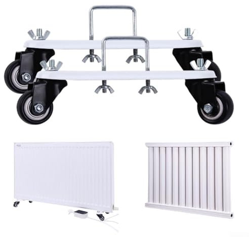 Soporte de calentador eléctrico, radiador hidroeléctrico Ting de aceite, soporte de polea móvil especial, rueda universal para radiador