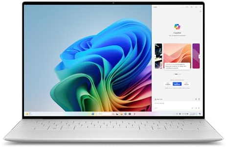 Dell XPS 13 Copilot+ PC 9345 Ordinateur Portable InfinityEdge 13.4 FHD+, Snapdragon X Elite, Qualcomm Adreno Graphique, 16Go de RAM, SSD 512Go, Windows 11 Home, Clavier rétroéclairé AZERTY Français