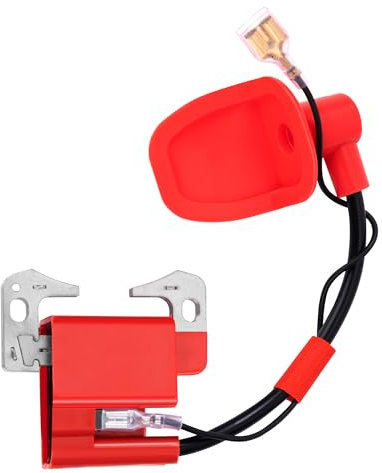 Bobina di Accensione del Motore Sostituzione Bobina di Accensione per Dirt Pocket Bike Scooter Quad Motore Orizzontale a 2 Tempi 43cc 47cc 49cc Rosso