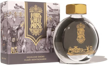Ferris Wheel Press, Fountain Pen Ink, Everyday Ink Collection, Shaded warm grey, 38ml