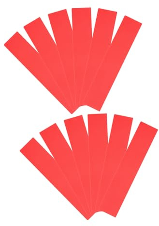 KICHOUSE Lot de 12 Marqueurs De Terrain De Football Tapis De Marquage De Terrain Marqueurs De Ligne De Court De Tennis Droits