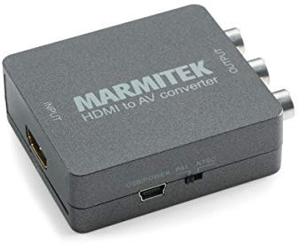 HDMI zu SCART Adapter - Marmitek Connect HA13 - Digital Video Konverter - RCA - Composite - PAL - NTSC - 1080P - Full HD - Neue AV Quelle mit alte Fernseher - Keine Software notwendig