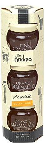 Mrs Bridges 3 x Marmalade Collection Mini Jar Gift Pack