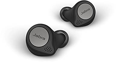 Jabra Elite Active 75t Écouteurs Sport sans Fil avec réduction Active du Bruit et autonomie élevée de la Batterie pour appels et Musique – Noir Titane