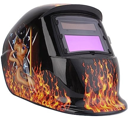 Völlig automatisch Schweißhelm mit automatischer Abdunkelung, Solar Dimming Helm Auto-Dunkelung Schweißerabdeckung, Schweißhelm Automatischer