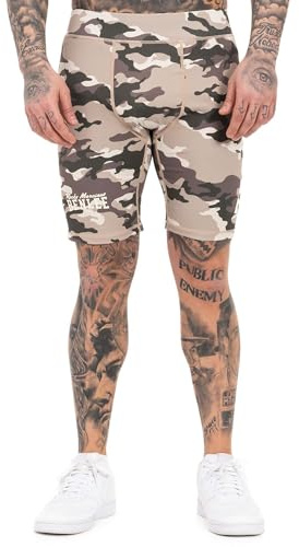 BENLEE Rocky Marciano Krinson Short Fonctionnel, Camo Desert, XXXL Hommes