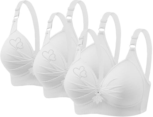 Soutien Gorge Dos Nu, Soutien Gorge Push Up Transparent Grossesse Maternite Special Mastectomie Brassiere Sport Femme Coton Fines Bretelles Elastique Lingerie Invisible Brassière Bandeau Soitien