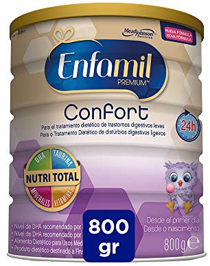 Enfamil Confort - Leche infantil para bebés lactantes con transtornos digestivos leves