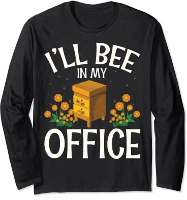 Regalo divertido para apicultores, abejas, miel y apicultores Manga Larga