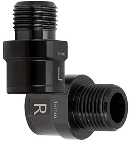 Liummrcy Pédale de vélo Extendeurs Chrome-Molybdène en Acier Pédale Pédale Extension étendue Spaceur Fit Pédale de vél