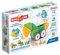 Geomag - Magicube 1+ Formen - Magnetische Blöcke für Kinder - 4 Farben und Formen - 13 Würfel - 1-5 Jahre - 100% Recyceltes Plastik