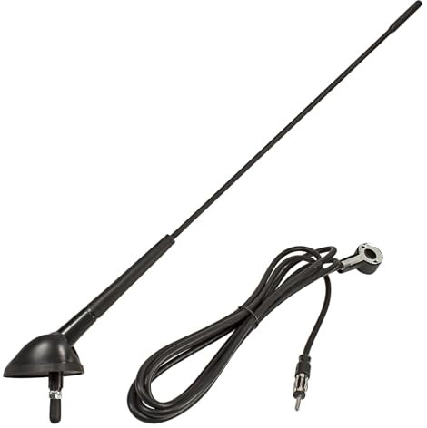 tomzz Audio 1000-021 Antenna da tetto compatibile con Alfa Romeo Fiat Lancia Peugeot (PSA) Dacia Opel AM/FM passivo