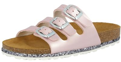 Lico Mädchen Bioline Sensation Pantoletten, Rosa, 38 EU