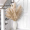 Frogetu 10 Pezzi 100cm Grandi Fiori di Pampa Artificiali Soffici,Piume Erba Della Pampas Naturali,Boho Home Decor,Decorazione Alta di Erba di Pampa Naturale,per Matrimoni,Feste