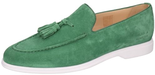 Melvin & Hamilton Homme Earl 29 Chaussure Bateau, Vert, 41 EU
