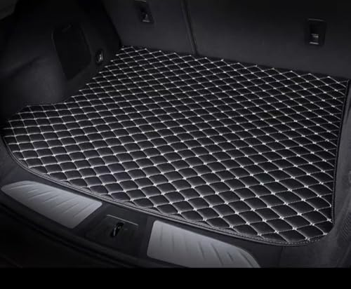 HYLLYP Tappetino Protettivo per Bagagliaio Auto per Mazda CX-30 2020-2025, Tappetino in Gomma Anti-Scivolo e Impermeabile - Resistente alle Macchie,Black Rice Noodles