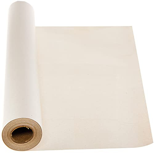 Baker Ross FE4361 Easel Drawing Paper Rolls - Pack of 1 Roll, Drawing Paper Roll for Kids, Kids Sketch Pad, White Paper for Arts and Crafts