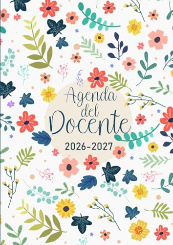 Agenda del docente 2026-2027: Pianificatore Scolastico A4, Settimana su Due Pagine + Registro per Insegnanti