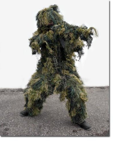 Mil-Tec Ghillie Antifire 4-Teilig woodland,Xl/Xxl [Misc.]