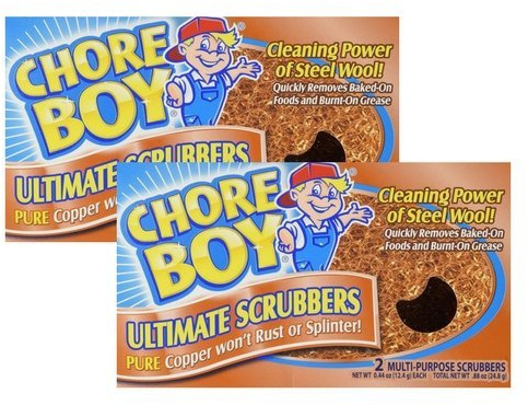 Chore Boy Copper Scouring Pad 4 Count
