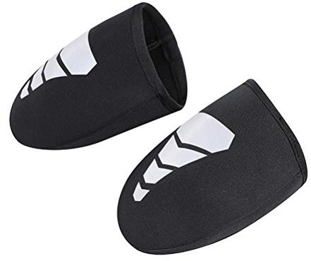 LIOOBO Radsport Zehenschutz Zehenwärmer Wasserdicht Winddicht rutschfest Sicheres Fahren Reflektierendes Licht Outdoor für den Radsport