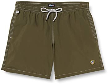 Blauer Beachwear - Bañador Tipo bóxer, 683, Color Verde, Talla L para Hombre, 683 Pigna Verde