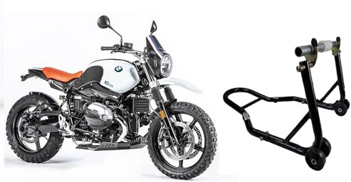 Cavalletto alzamoto alza moto compatibile con BMW R nine T 1200 nineT urban GS pure o scrambler per alzare sollevare la ruota gomma posteriore dietro