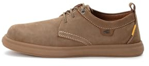 camel active Herren Schnürschuhe aus Leder Beige, menswear-43