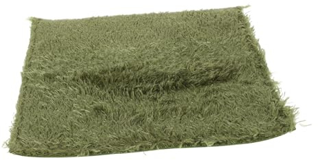 NUOBESTY Tappeto per Rettili Resistente all Usura Tappetino per Terrario Portatile Rivestimento per Terrario per Serpenti Tappetino in Erba Sintetica Facile da Pulire Acqua
