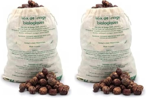Alepia Noix de Lavage Bio, Agrumes, 1 kg (Lot de 2)
