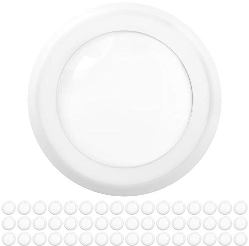Sunco 48 Pack LED Disc Lights Ceiling 6 Inch, Flush Mount Disk Light, Recessed Can Lighting, 1050 LM, 15W (75W Equivalent), 5000K Daylight, Dimmable, Damp Rated ETL.