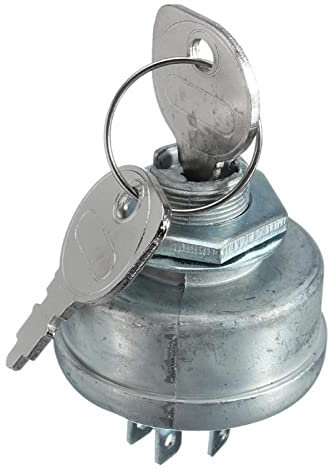 CENPEK Sostituzione STD365402 24688 725-0267 925-0267 21064 42106 Craftsmna Equitazione Prato Trattore Accensione Starter Interruttore con 3 Posizioni 5 Termials 2 Chiavi