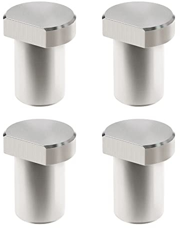 eMagTech 4PCS Woodworking Bench Dogs Stainless Steel Bench Stops Clamp Workbench Positioning Planing Plug Workbench Table Auxiliary Tool for 20mm Hole